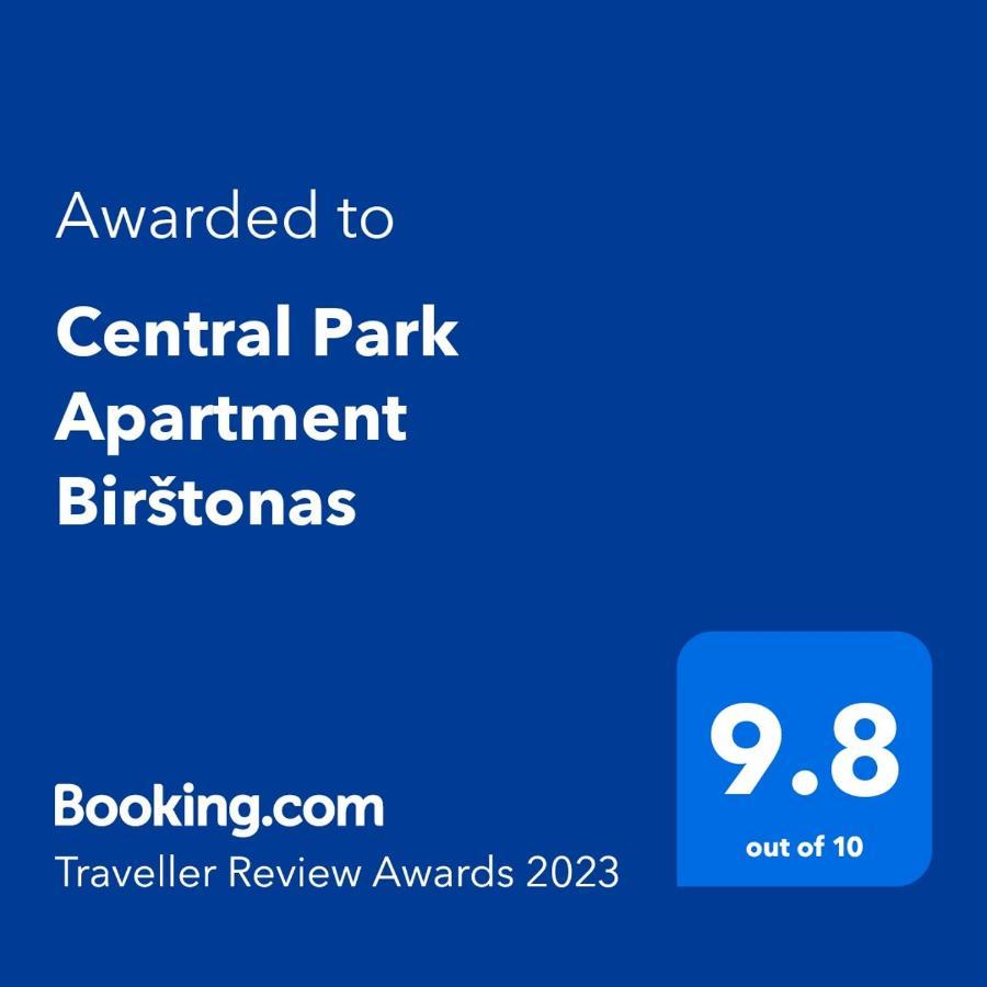Central Park Apartment Birštonas Екстериор снимка